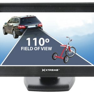 Xtreme 4.3in Display License Plate Mounted Camera (XT-XBC61001BLK)