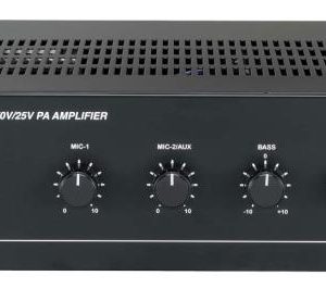 60 Watt Power Amplifier w/ 25 & 70 Volt Output (PCM30A)