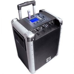 Portable PA System with USB Port, SD Slot, DJ Controls & Aux Inputs (PCMX265B)