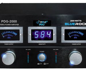 2000 Watt Blue Rock Professional Stereo Power Amplifier (RBPDG2000)