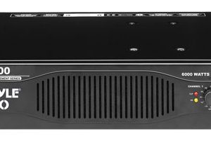 Professional 6000 Watts Stereo Power Amplifier (RBPEA6000)