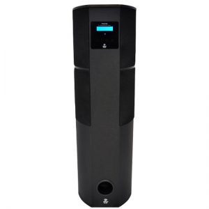 600 Watt Digital 2.1 Channel Home Theater Tower w/ iPod & iPhone Docking Station - Black Wood Finish (RBPHST92IBK)