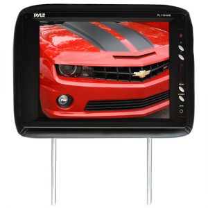 Adjustable Headrest w/ Built-In 11.3'' TFT LCD Monitor and IR Transmitter (RBPL1104HRBK)
