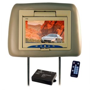 Adjustable Headrest w/Built-in 7'' TFT Monitor (PL71HRTN)