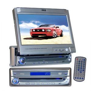 In-Dash AM/FM DVD/CD Player w/Motorized Pull Out 7'' TFT Monitor (PLDVIN7)