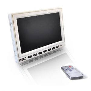 9'' TFT LCD Headrest Monitor w/ Stand (White) (PLHR97W)