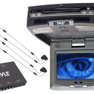 8'' Wide Screen Overhead LCD TFT Monitor w/Built-In DVD Player and TV Tuner (RBPLRTVD9)
