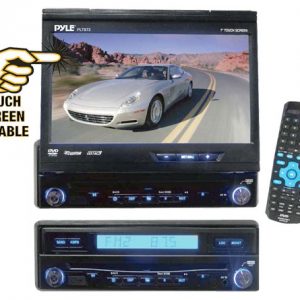 7'' Motorized Touch Screen TFT/LCD Monitor with DVD/CD/MP3 Player/AM/FM/SD-USB (RBPLTS72)