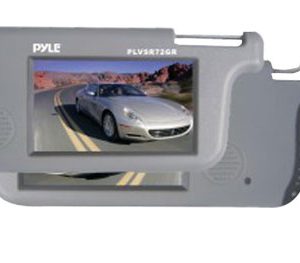 Pair of 7'' TFT/LCD Left & Right Sun Visor Monitors (Grey) (RBPLVSR72GR)