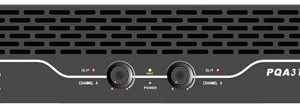 19'' Rack Mount Bridgeable Power Amplifier,  SpeakON, Speaker Terminal Binding Posts, 1/4'' Connectors, 3100 Watt Amp (PQA3100)