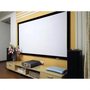 Home Theater Fixed Flat Projection Screen (120’’ -inch) (PRJTPFL122)