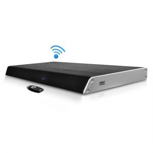 Bluetooth HD Tabletop TV Sound Base Soundbar Digital Speaker System, with HDMI Connection (PSBV630HDBT)