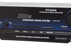 300W Stereo Receiver / Amplifier (PT600A)