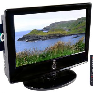 15.6'' Hi-Definition LCD Flat Panel TV w/ Built-In DVD Player (RBPTC166LD)