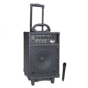 300 Watt VHF Wireless Battery Powered PA System W/Echo (PWMA330)