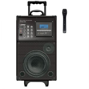 300 Watts VHF Wireless Battery Powered PA System w/ MP3/ WMA Decoder & USB (RBPWMA820)