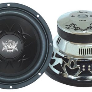 Vibe 10" 1200 Watt 4 Ohm Chrome Subwoofer (VW104)