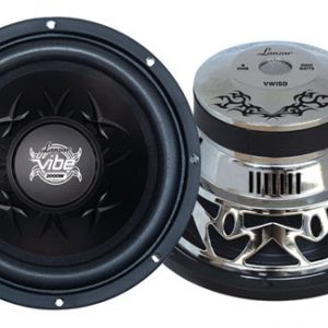 Vibe 15'' 2000 Watt Dual 4 Ohm Chrome Subwoofer (VW15D)