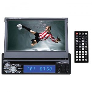 Dashyu 7" Indash Flip Out DVD Receiver Bluetooth Detach Face Aux input remote DY7TS