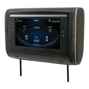 Power Acoustik 9" Headrest Slave Unit 3 Color Skins H94