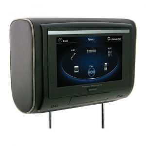 Power Acoustik 9" Headrest Touchscreen DVD 3 Color Skins HDVD94T