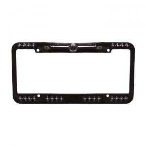 CAMERA TVIEW LICENSE PLATE FRAME; *BLACK* LS300NVBK