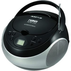 Naxa Portable mp3/CD Player with AM/FM NPB252BK