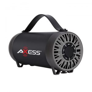 AXESS Portable Bluetooth Speaker Built-In Usb Support Fm Radio Line-In Function Rechargeable Battery SPBT1056SL