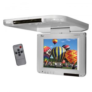 Tview 10.4" Flip Down LCD Monitor Remote Gray T1045FDIRGR