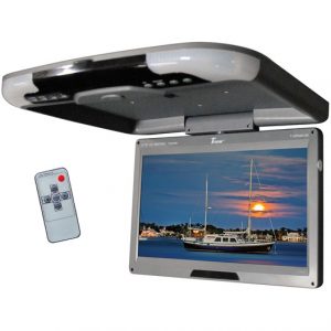 Tview 13" TFT Flip Down Monitor IR Transmitter Remote Gray T135FDIRGR