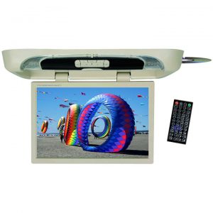 Tview 20" Flip down Monitor with built in DVD Player Tan T20DVFDTAN