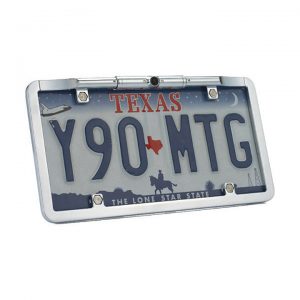 Boyo Rear View Camera w/ Chrome License Plate Frame VTL275