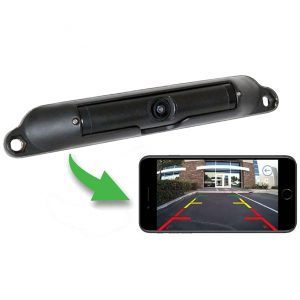 Boyo Wi-Fi Wireless License Plate Camera viewable through an App on Smartphone VTL420RX
